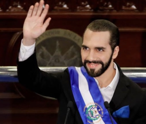 El Salvador president Nayib Bukele