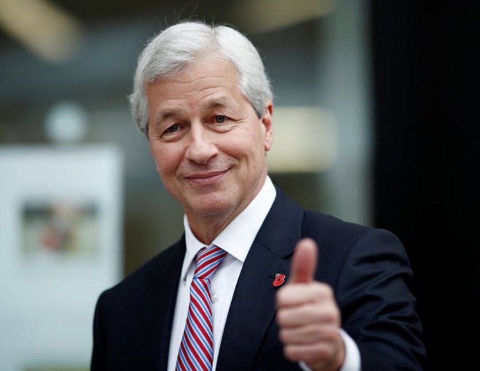 More on JP Morgan’s CEO Dimon urging Fed to wait past June before cutting rates