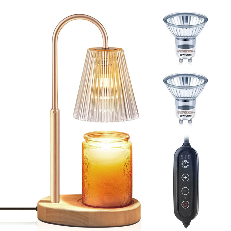 Walmart contains a “Pretty” lamp worth $ 53 for $ 27, shoppers say it produces “warm and comfortable glow”